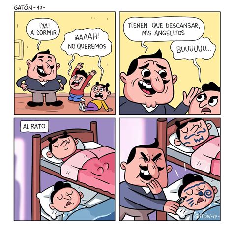 comic mientras papi duerme